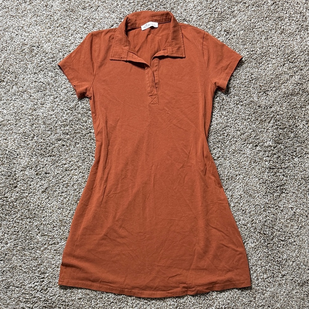 Hollister Rust Polo Shirt